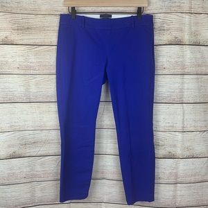 J. Crew Blue Minnie Work Pant Size 4